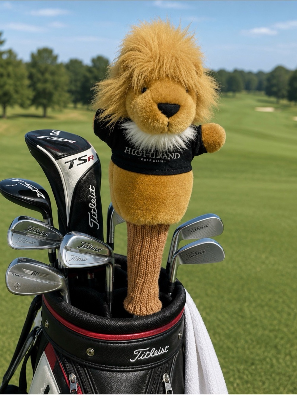 Vintage MGM Grand Las Vegas GOLF CLUB Headcover
